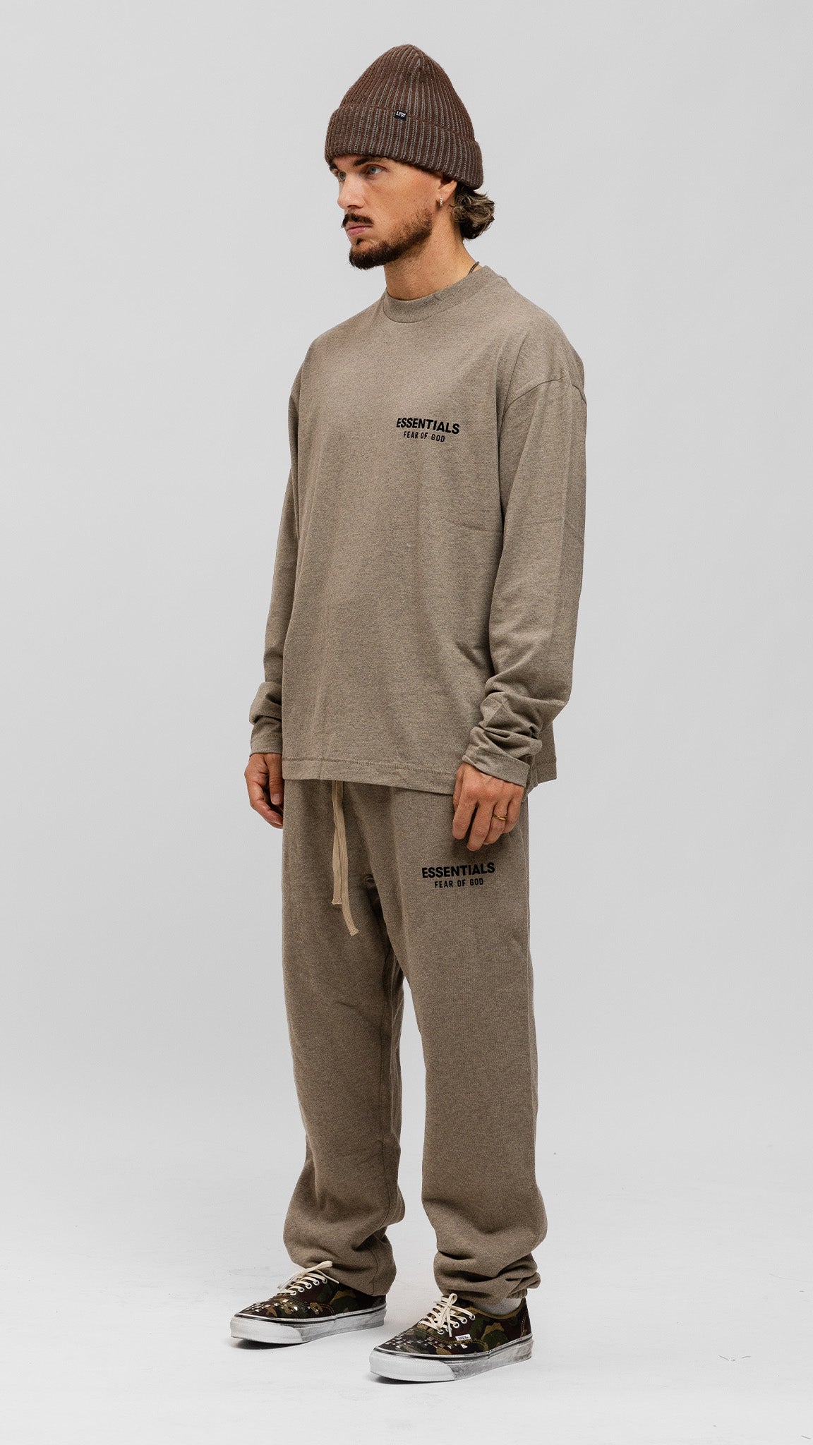 'Oatmeal' Long Sleeve T-Shirt