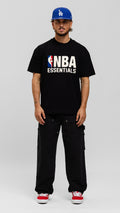 T-Shirt 'NBA - Black/White'