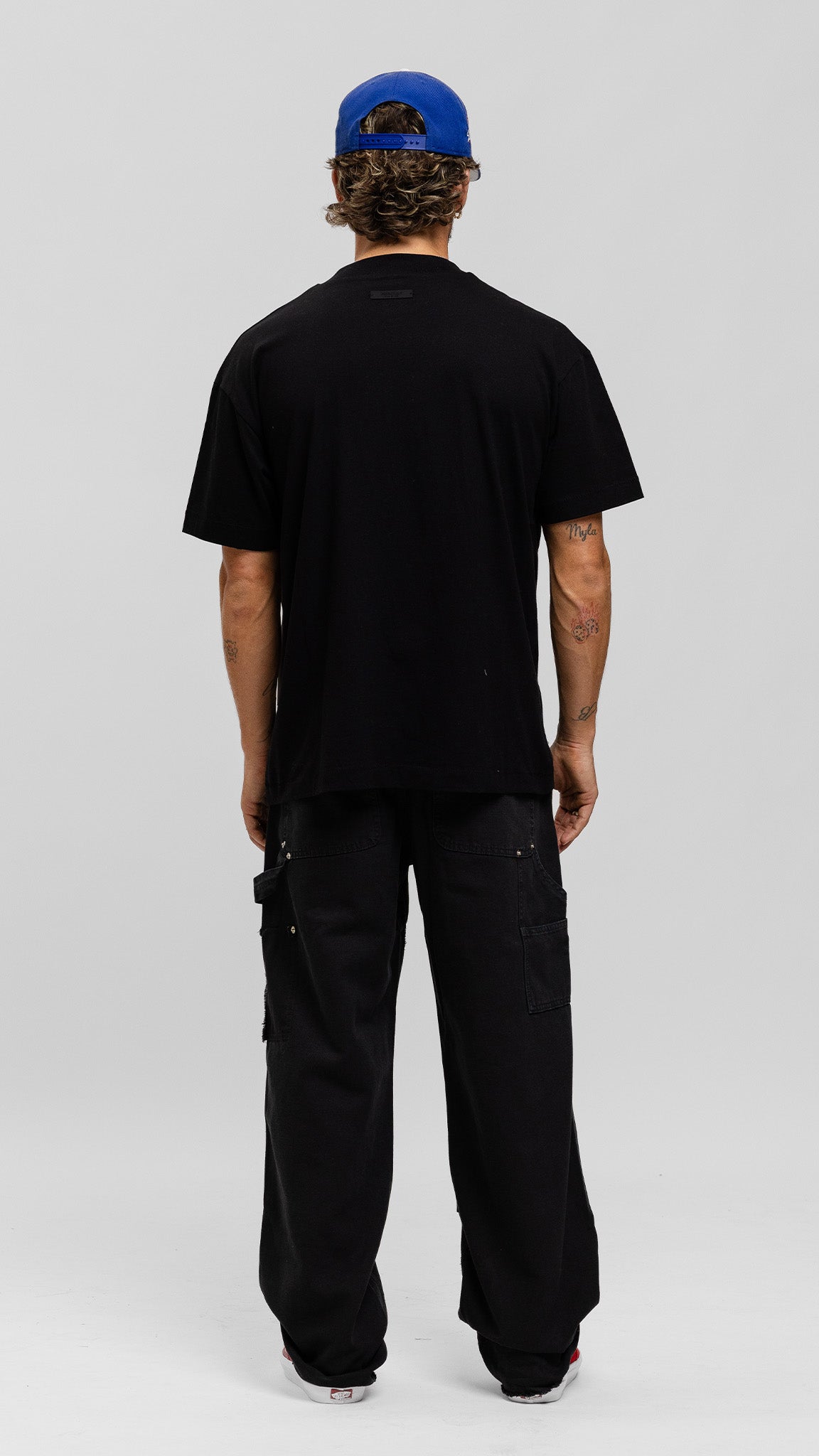 T-Shirt 'NBA - Black/White'