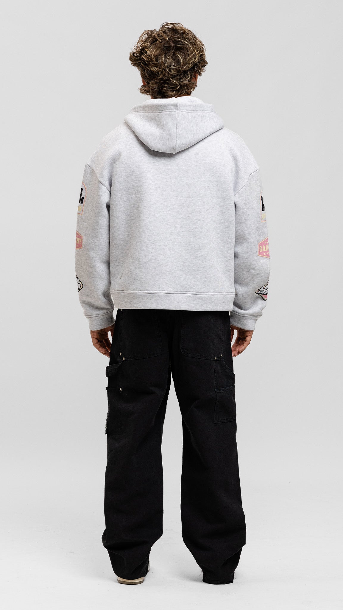 Pitlane Zip Hoodie - Grey