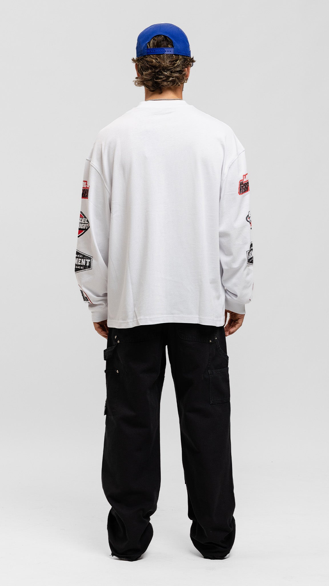 Burnout Longsleeve - White