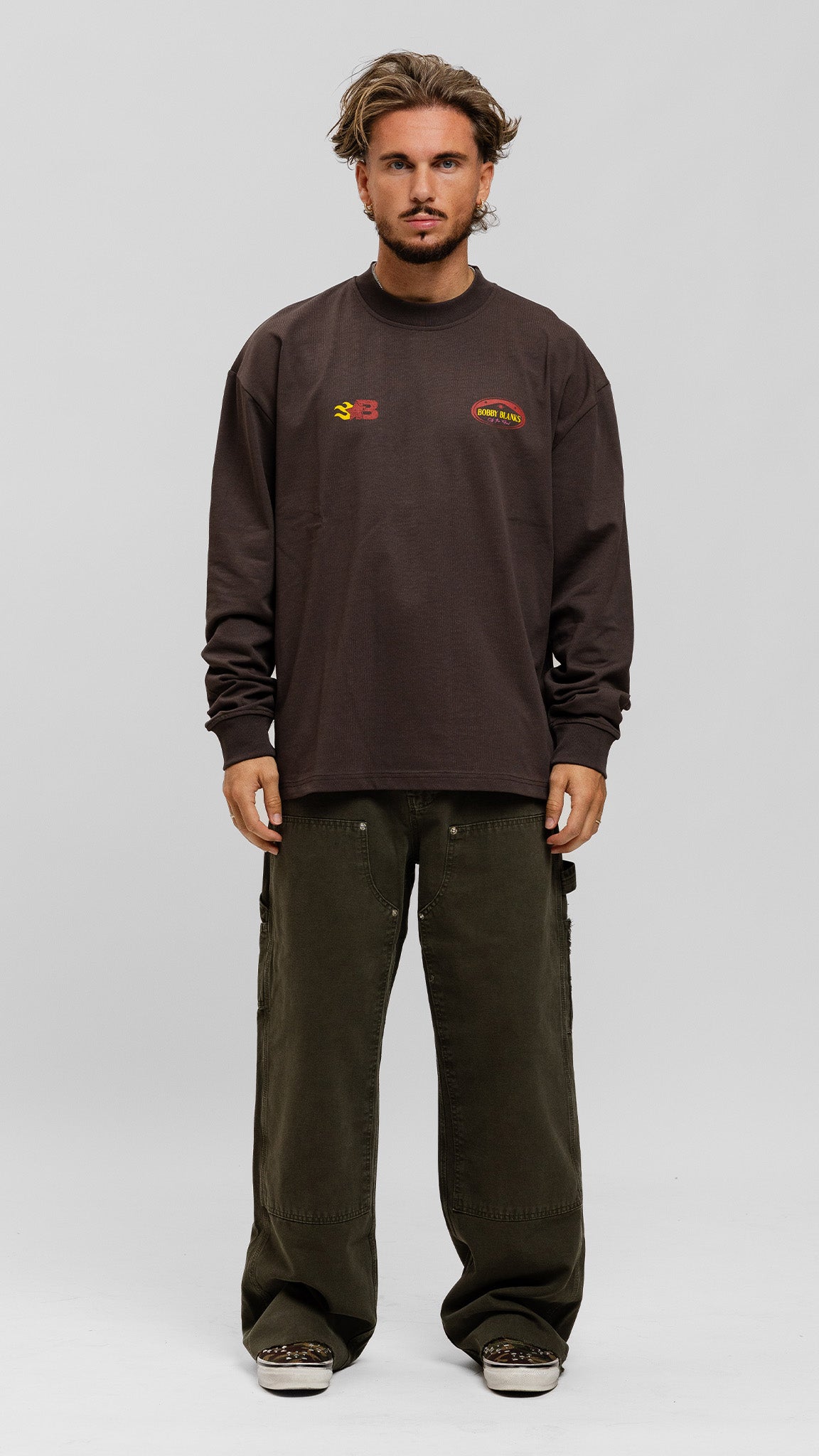 Crest Longsleeve - Brown