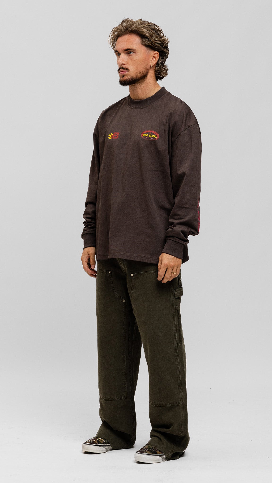Crest Longsleeve - Brown