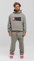 NBA Paris Hoodie 'Oatmeal'