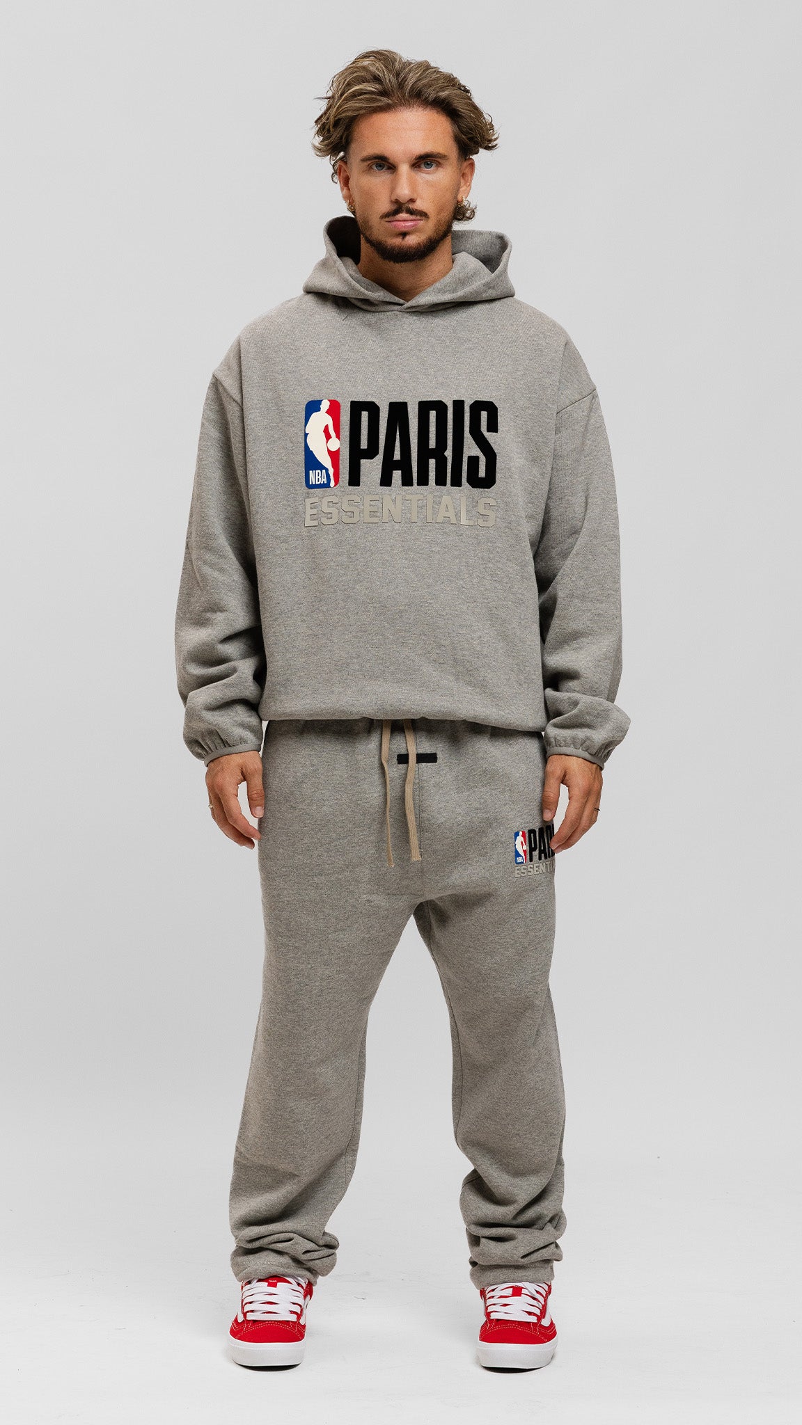 NBA Paris Hoodie 'Oatmeal'