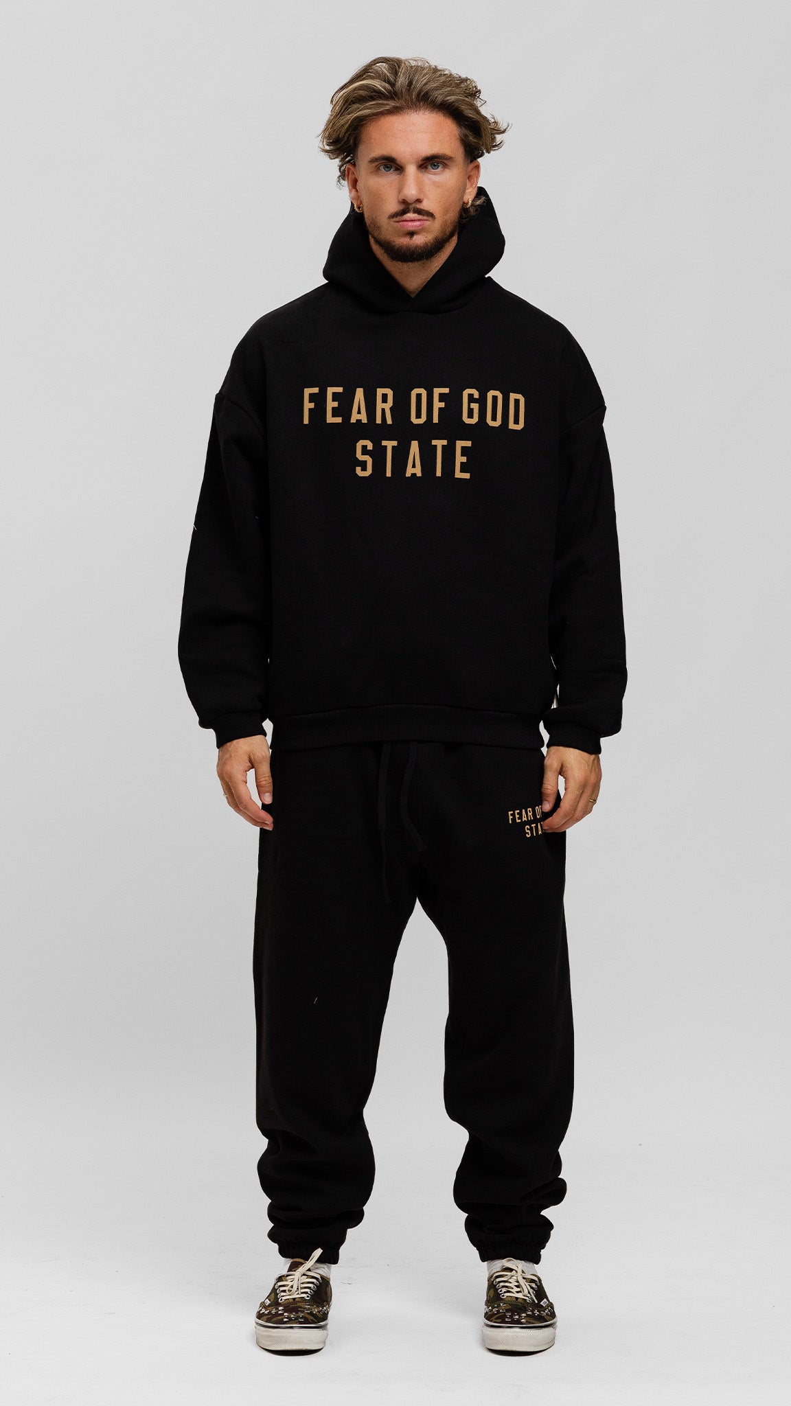 Fleece State Black Pants