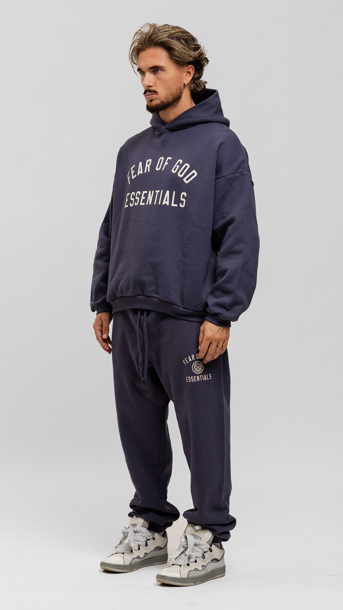 Fleece Marine Hoodie