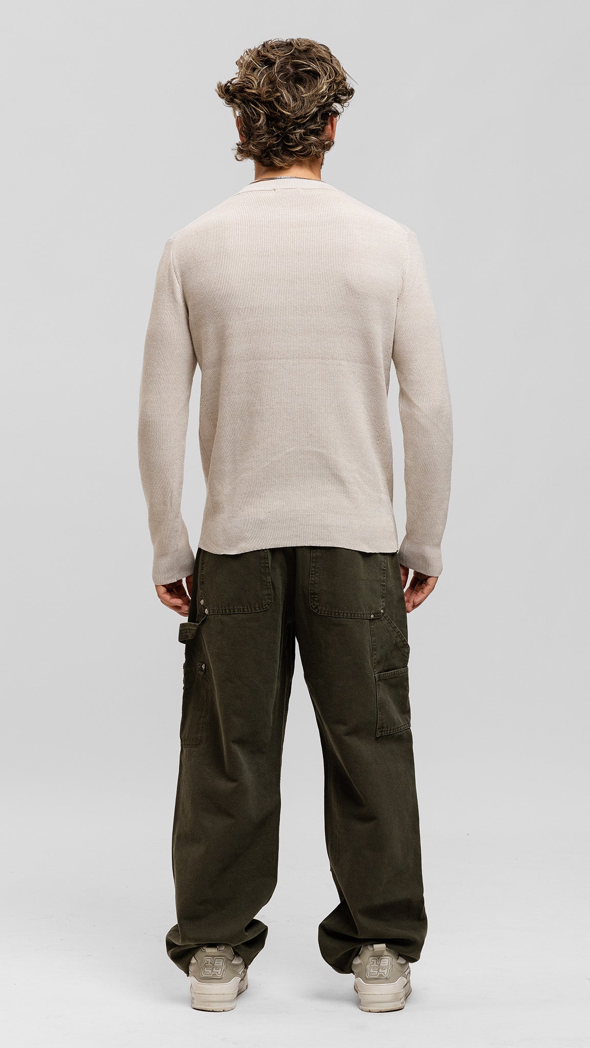 Waffle Knit Sweater