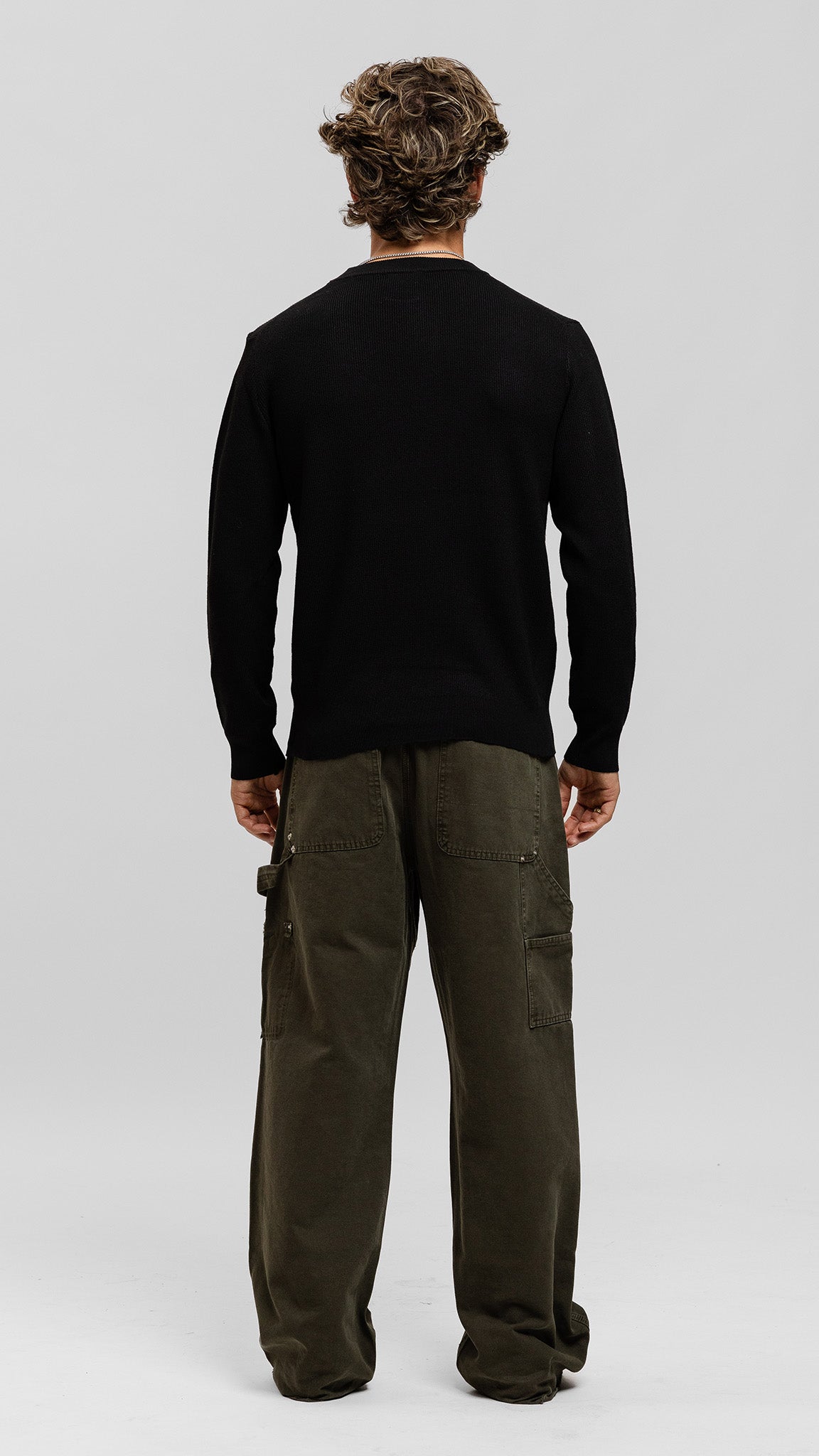 Waffle Knit Sweater