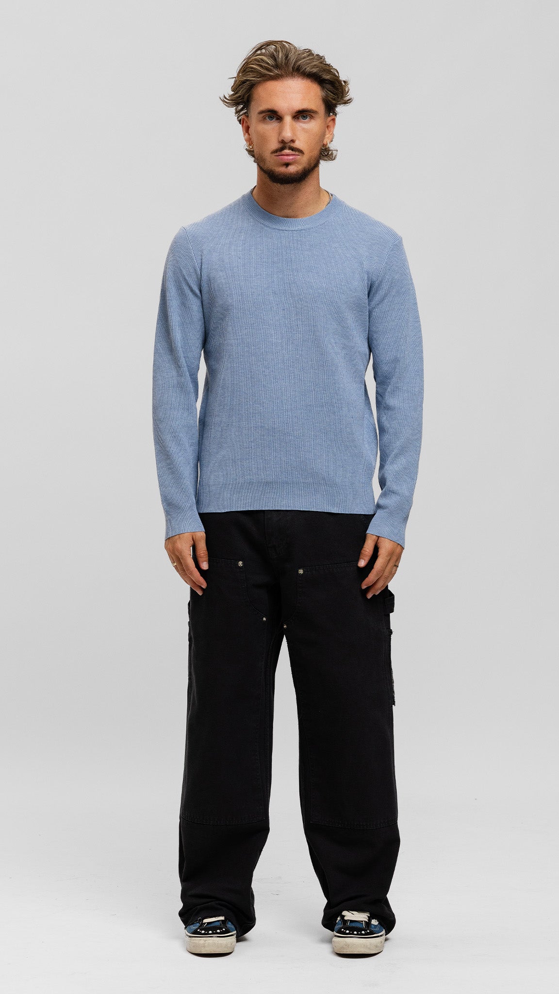 Waffle Knit Sweater