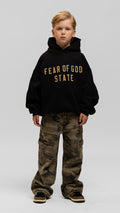 KIDS State Black Hoodie