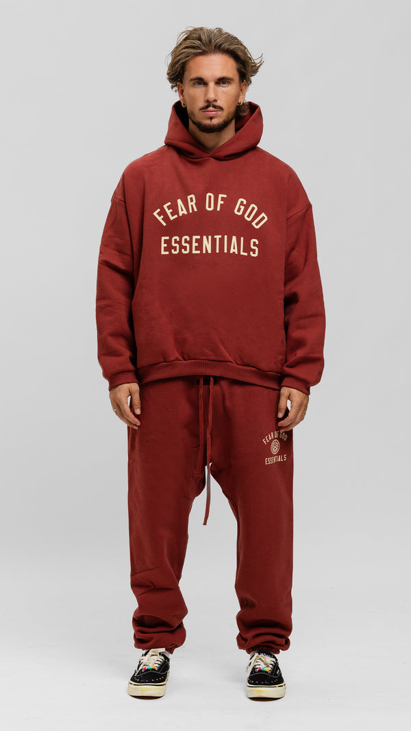 Fleece Crimson Hoodie