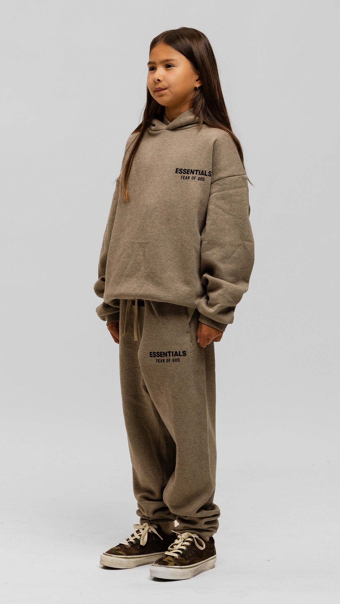 KIDS Heather Grey Hoodie
