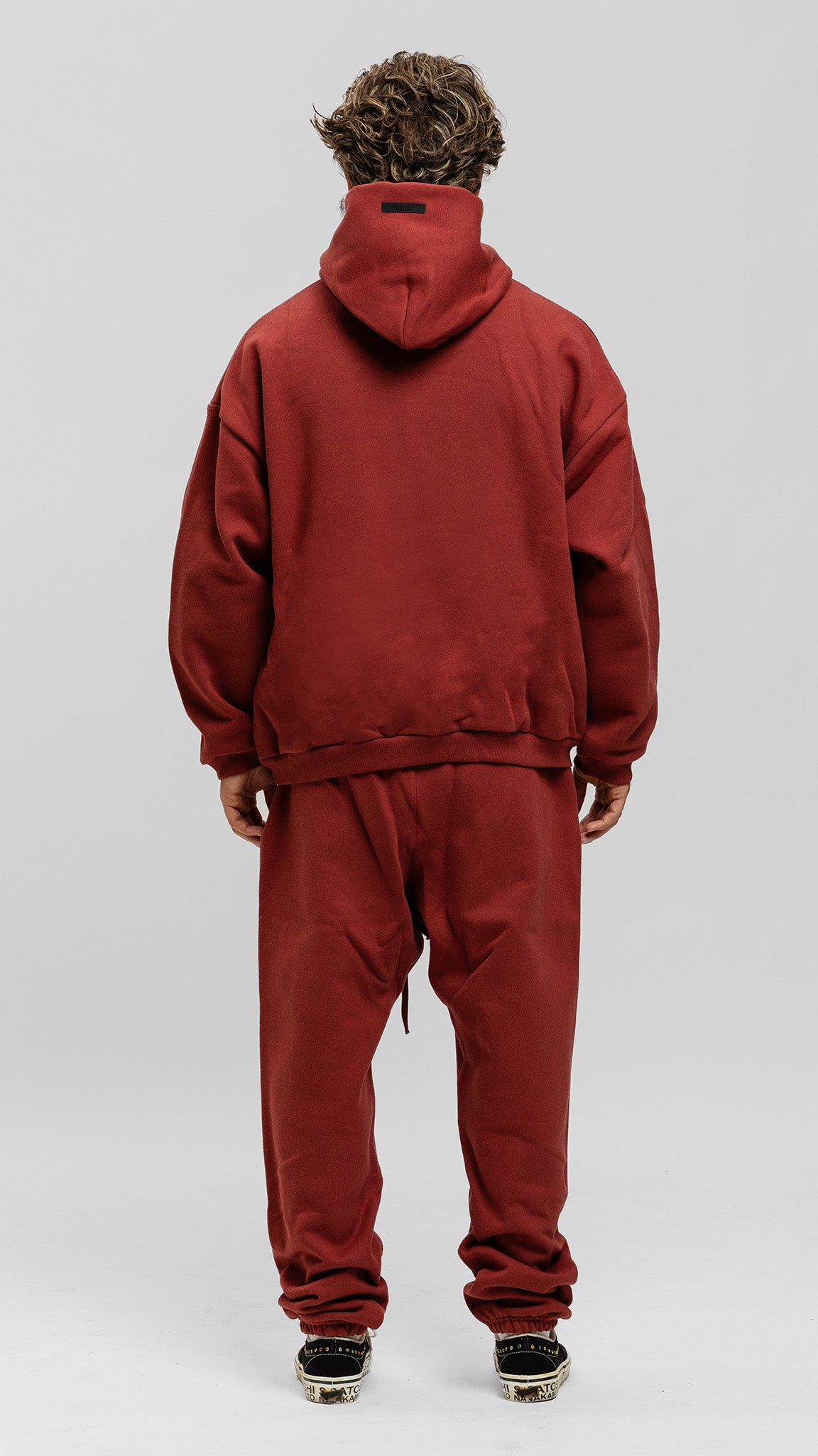 Fleece Crimson Hoodie