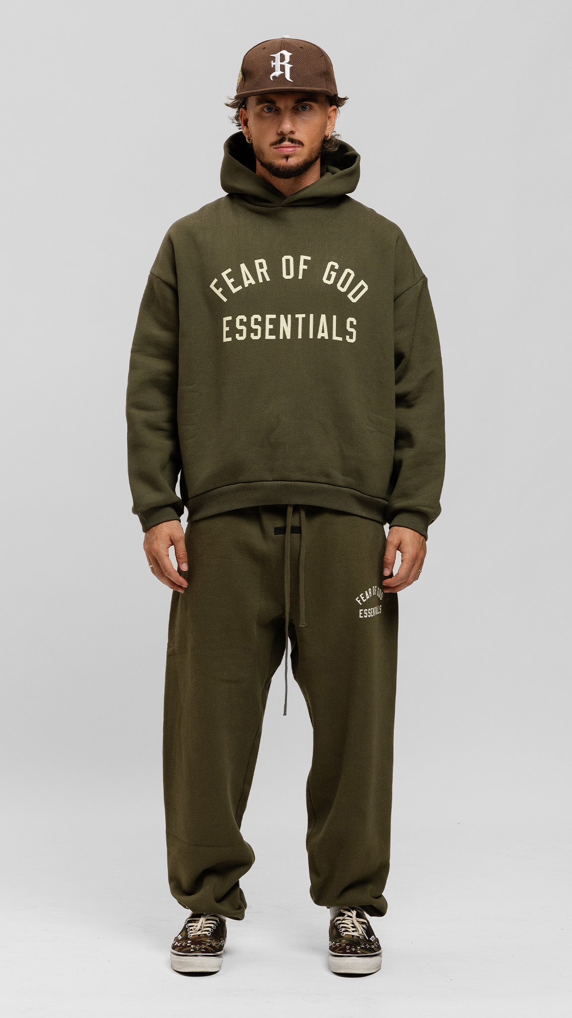 Fleece Military Hoodie