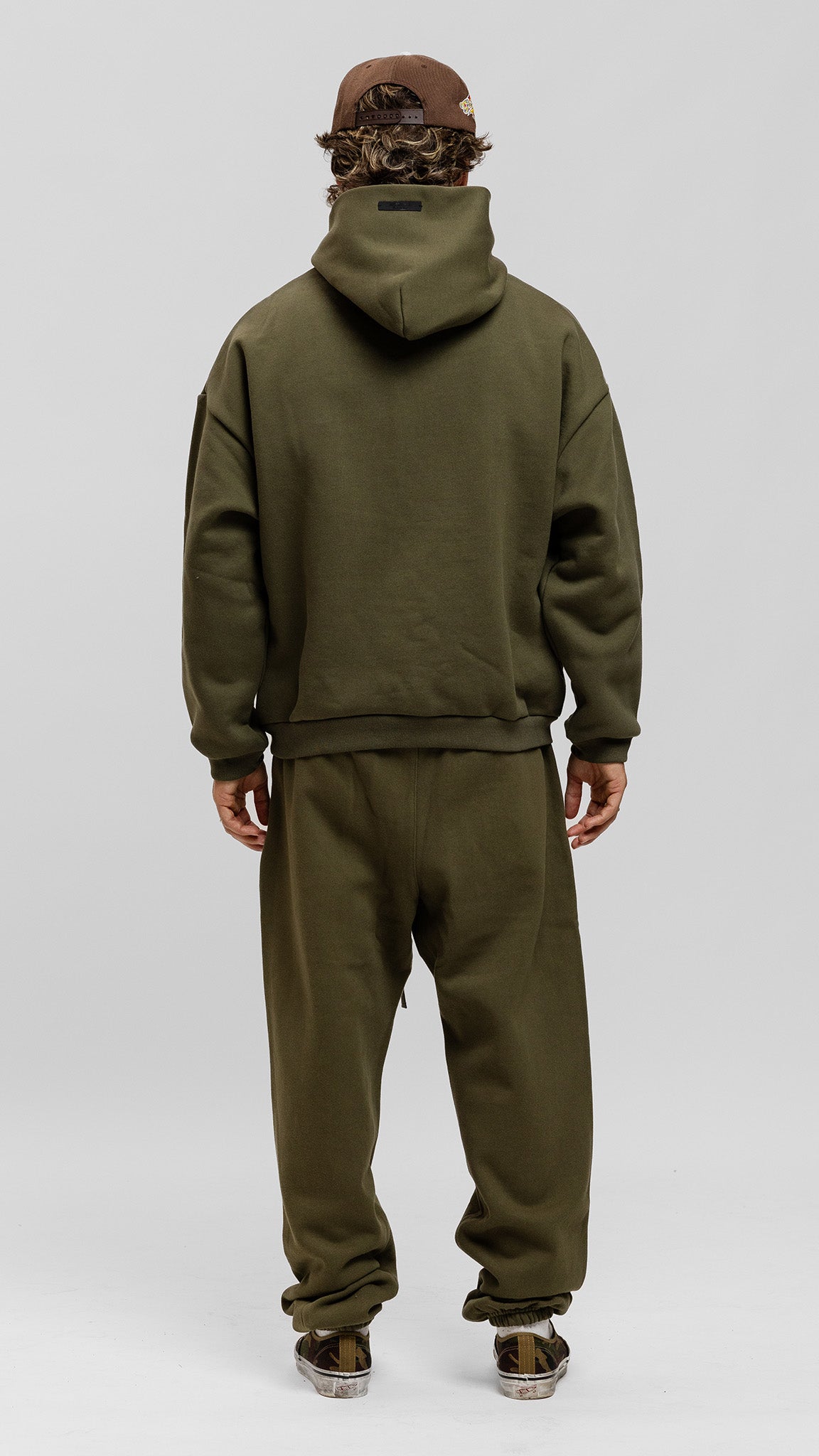 Fleece Military Hoodie