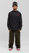 NLT Longsleeve - Washed Black