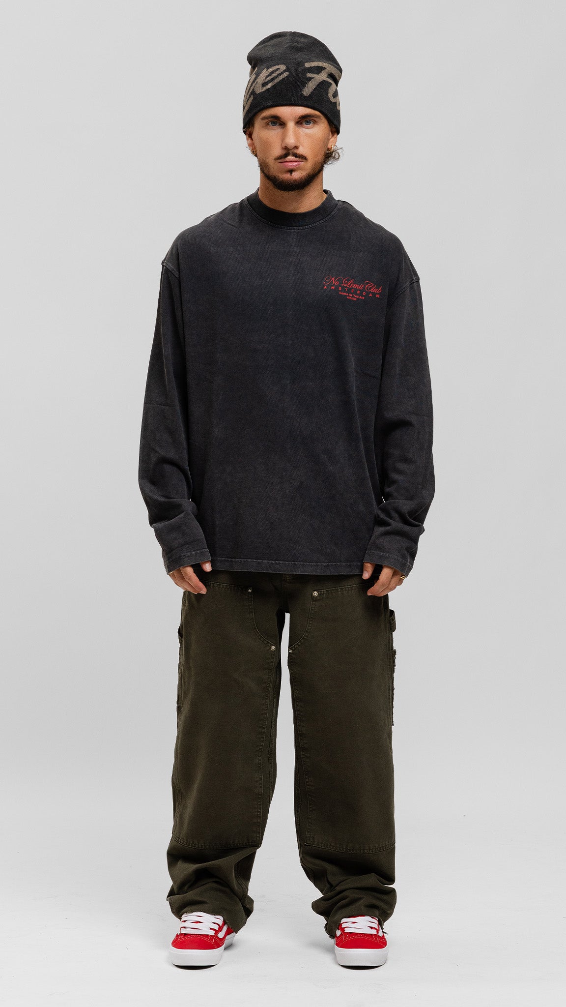 NLT Longsleeve - Washed Black