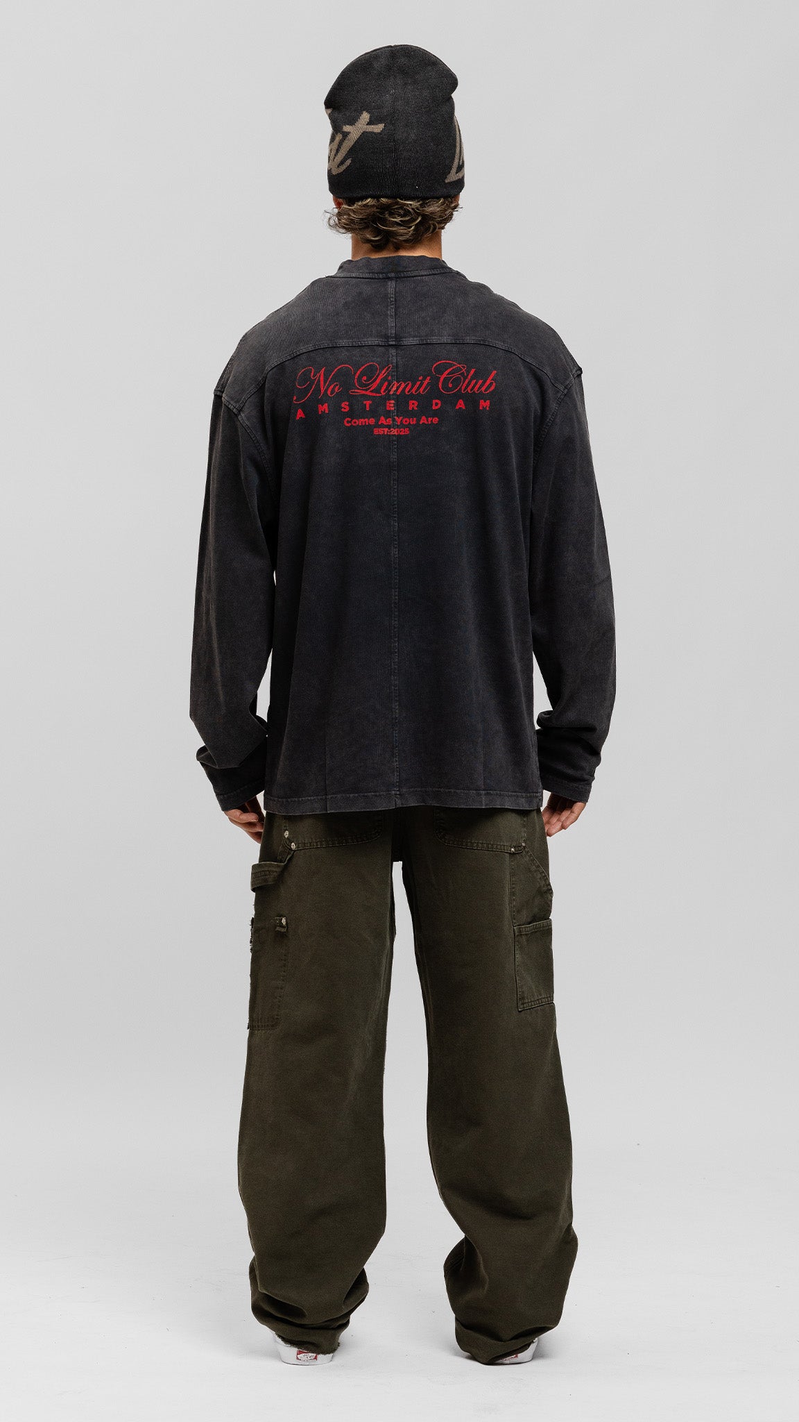 NLT Longsleeve - Washed Black
