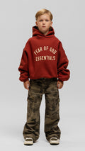 KIDS Crimson Hoodie
