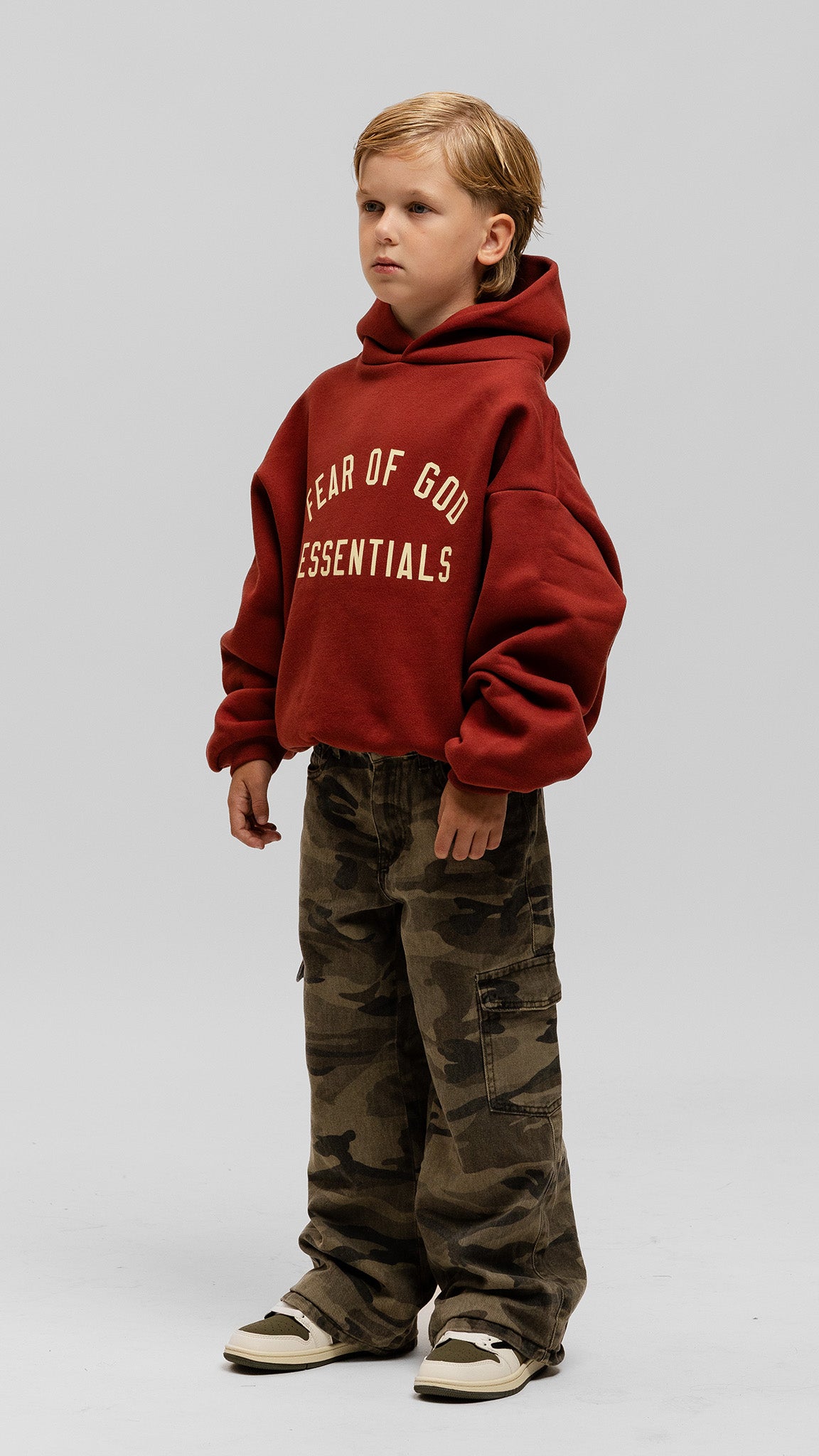 KIDS Crimson Hoodie