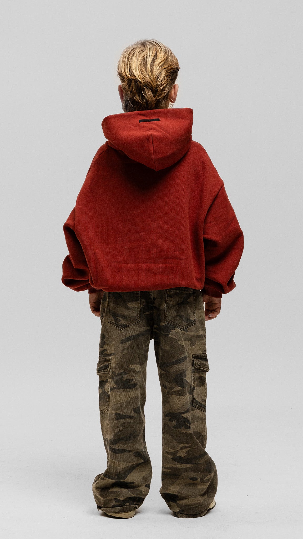 KIDS Crimson Hoodie