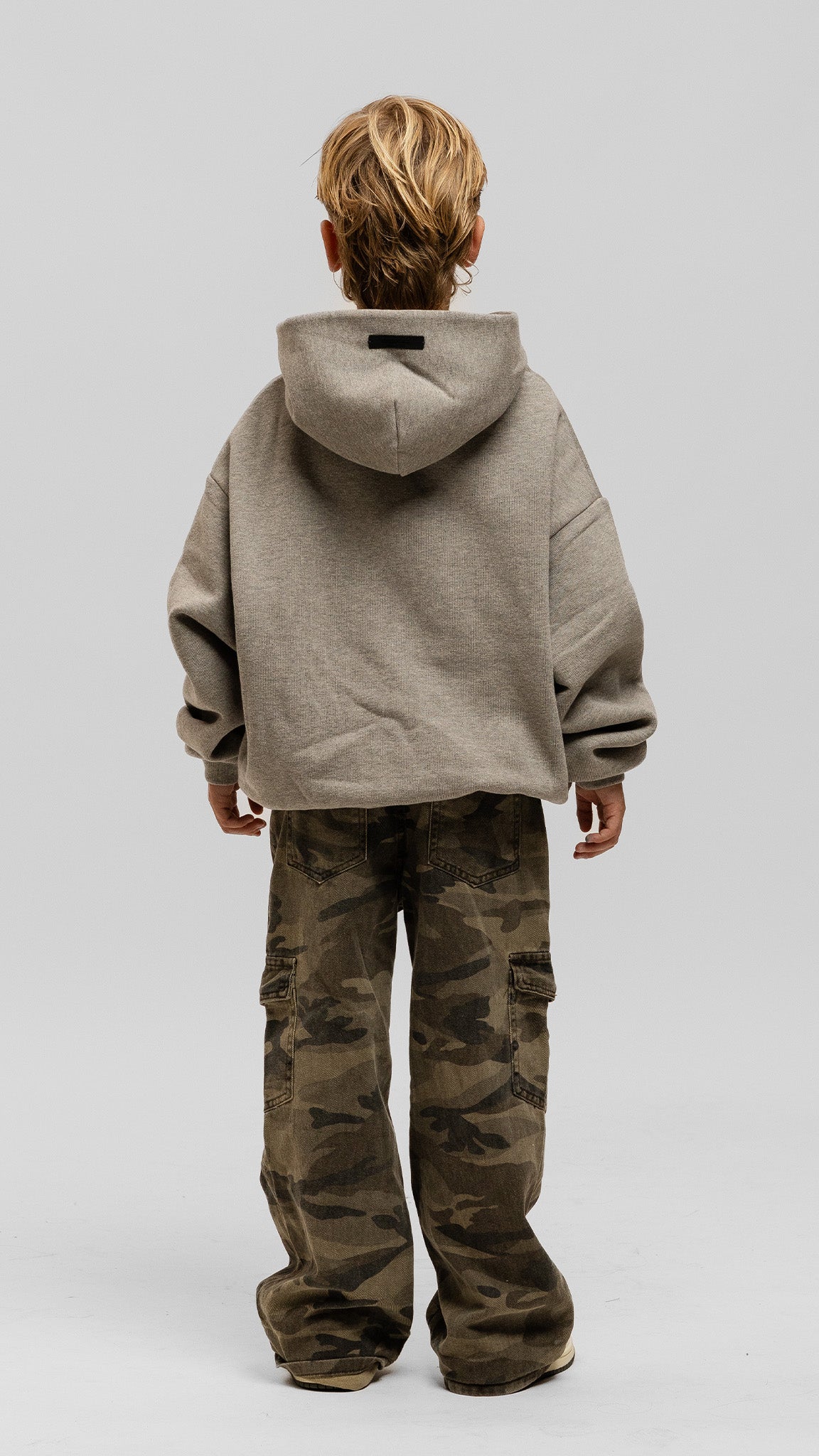 KIDS State Grey Hoodie