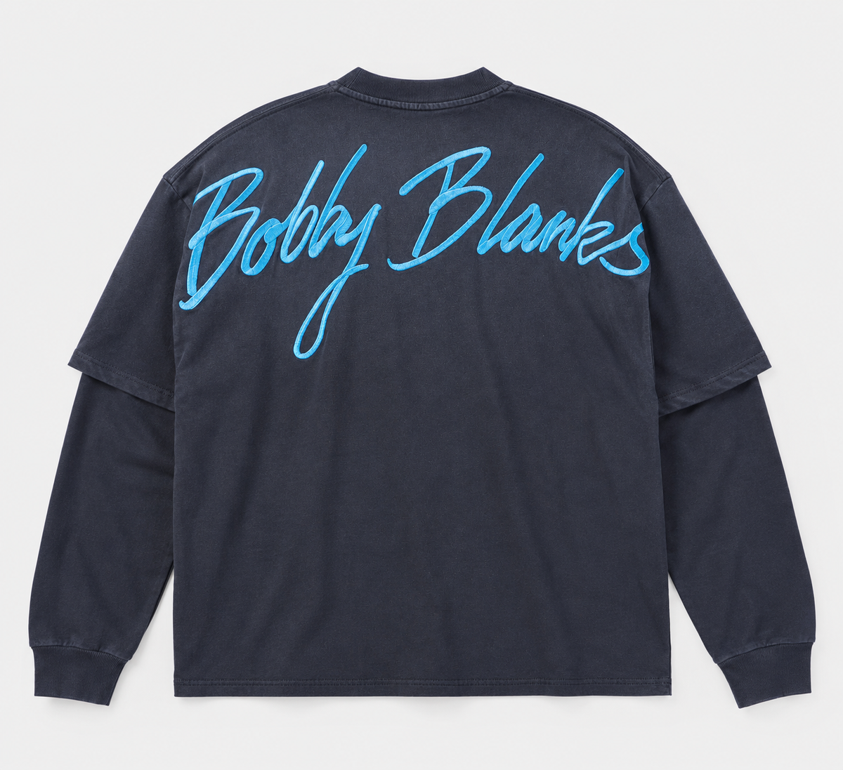 Brixton Double Layer - Washed Grey