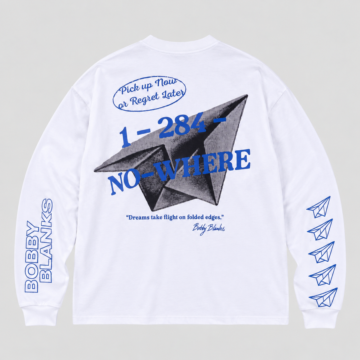 Bookmark Longsleeve - White